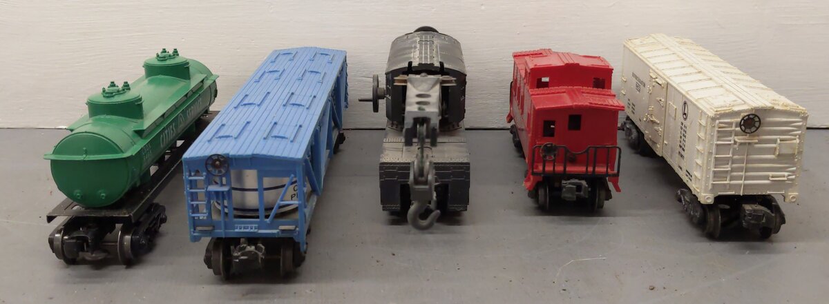 Lionel Vintage O Gauge Freight Cars: 6465, 6257, 6472, 2460, 6475 [5] VG