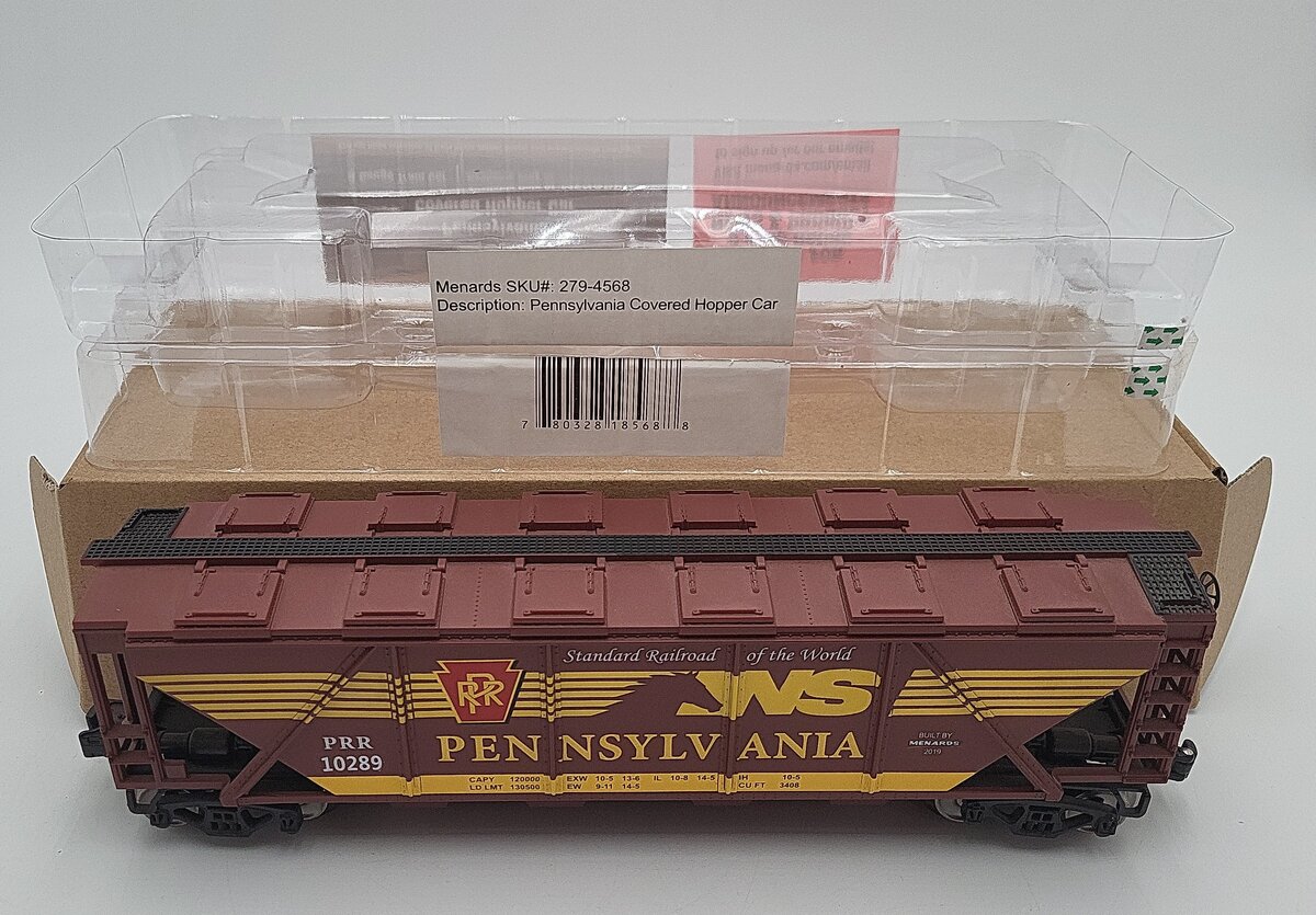 Menards 279-4568 O Pennsylvania Coal Hopper #10289 EX/Box