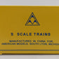 American Models 514-36 514-36 S Scale GATX Single Dome Tank Car #75936 VG/Box