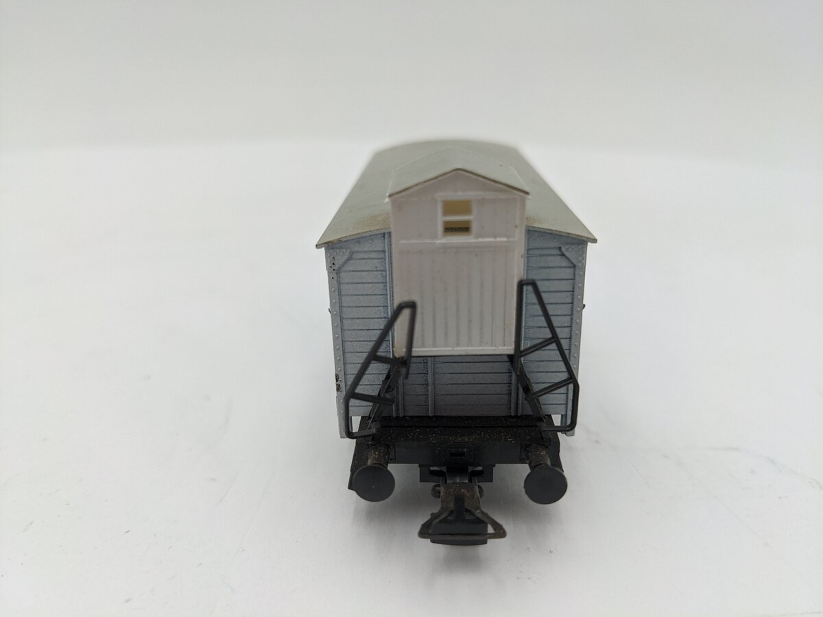 Fleischmann 838307 HO DB Lowenbrau Beer Wagon W/ Brakeman Compartment #113214 VG