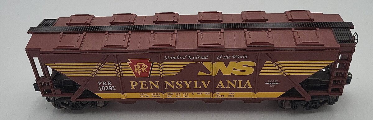 Menards 279-4568 O Pennsylvania Coal Hopper #10291 EX/Box
