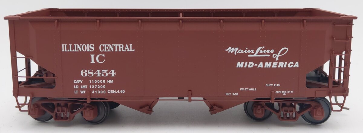 S-Helper Service 01114 S Gauge Illinois Central Offset Hopper #68454 EX/Box