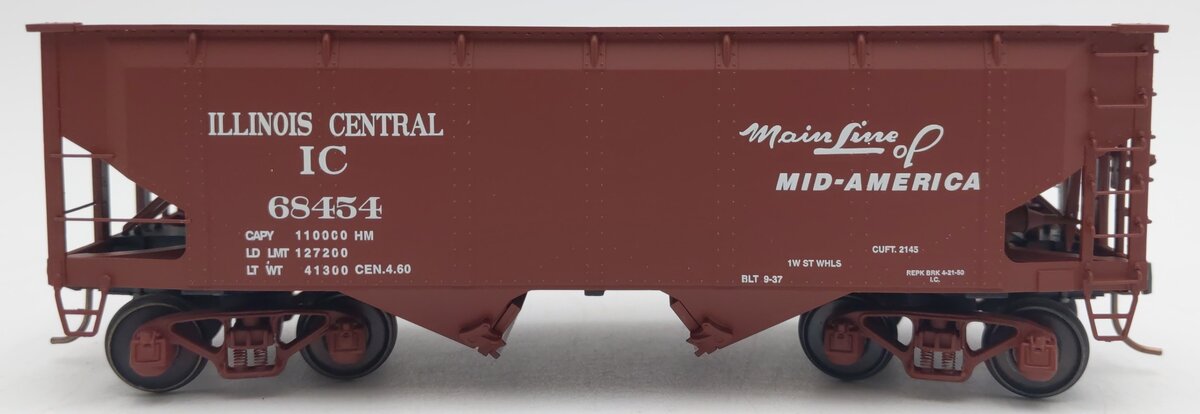 S-Helper Service 01114 S Gauge Illinois Central Offset Hopper #68454 EX/Box