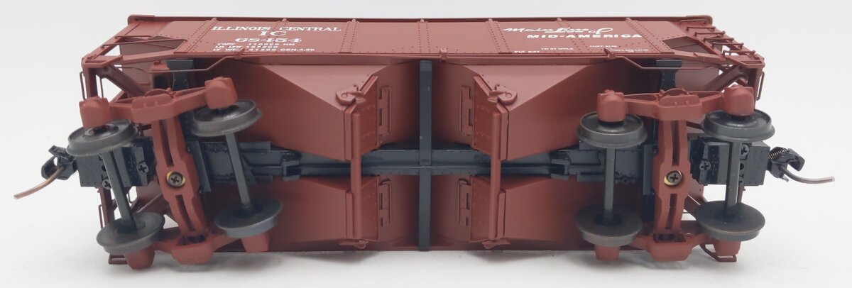S-Helper Service 01114 S Gauge Illinois Central Offset Hopper #68454 EX/Box