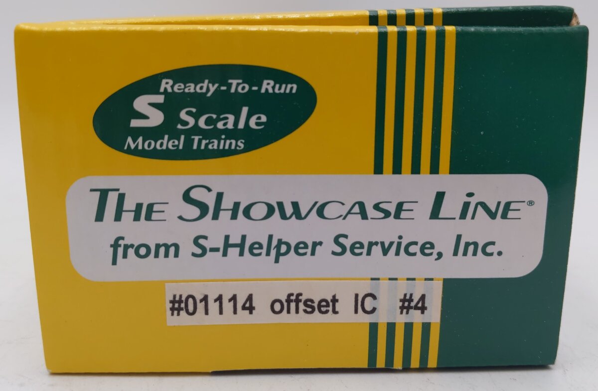 S-Helper Service 01114 S Gauge Illinois Central Offset Hopper #68454 EX/Box