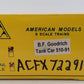 American Models 510-91 S Scale ACFX Single Dome Tank Car #72291 VG/Box