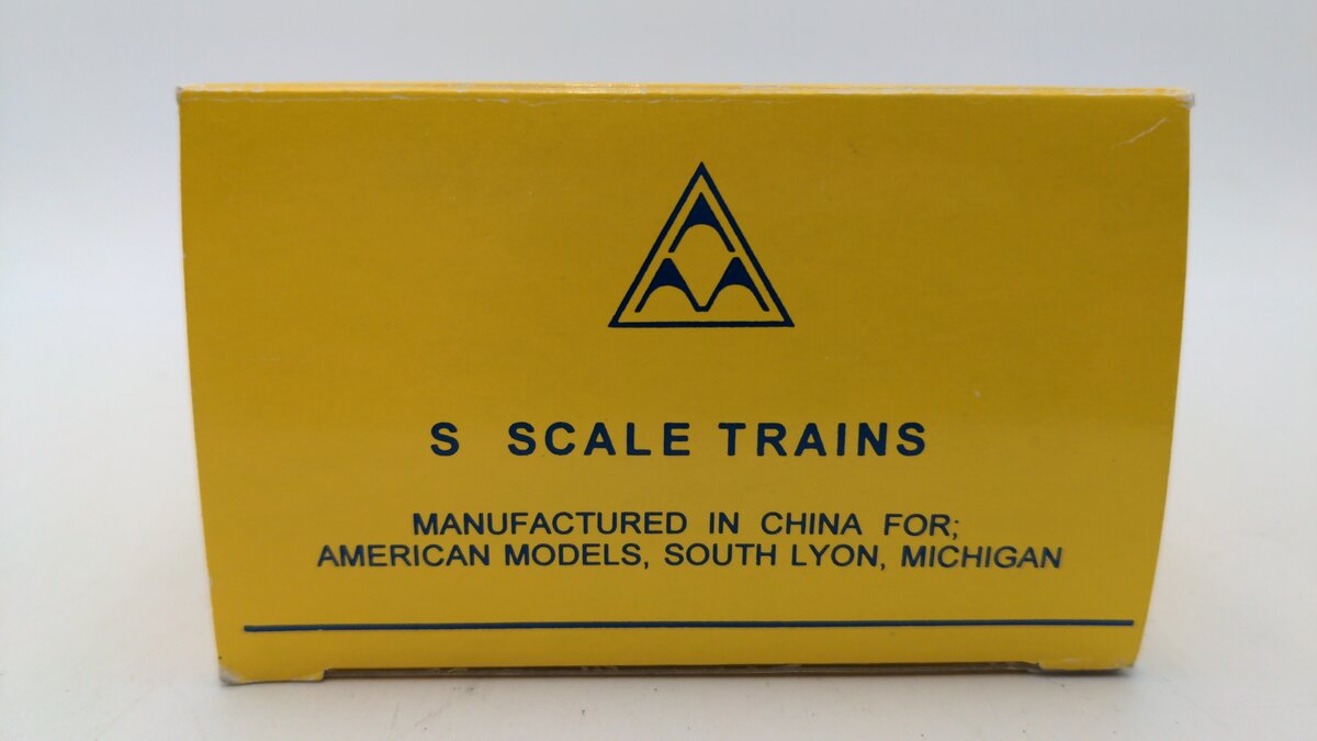 American Models 510-91 S Scale ACFX Single Dome Tank Car #72291 VG/Box