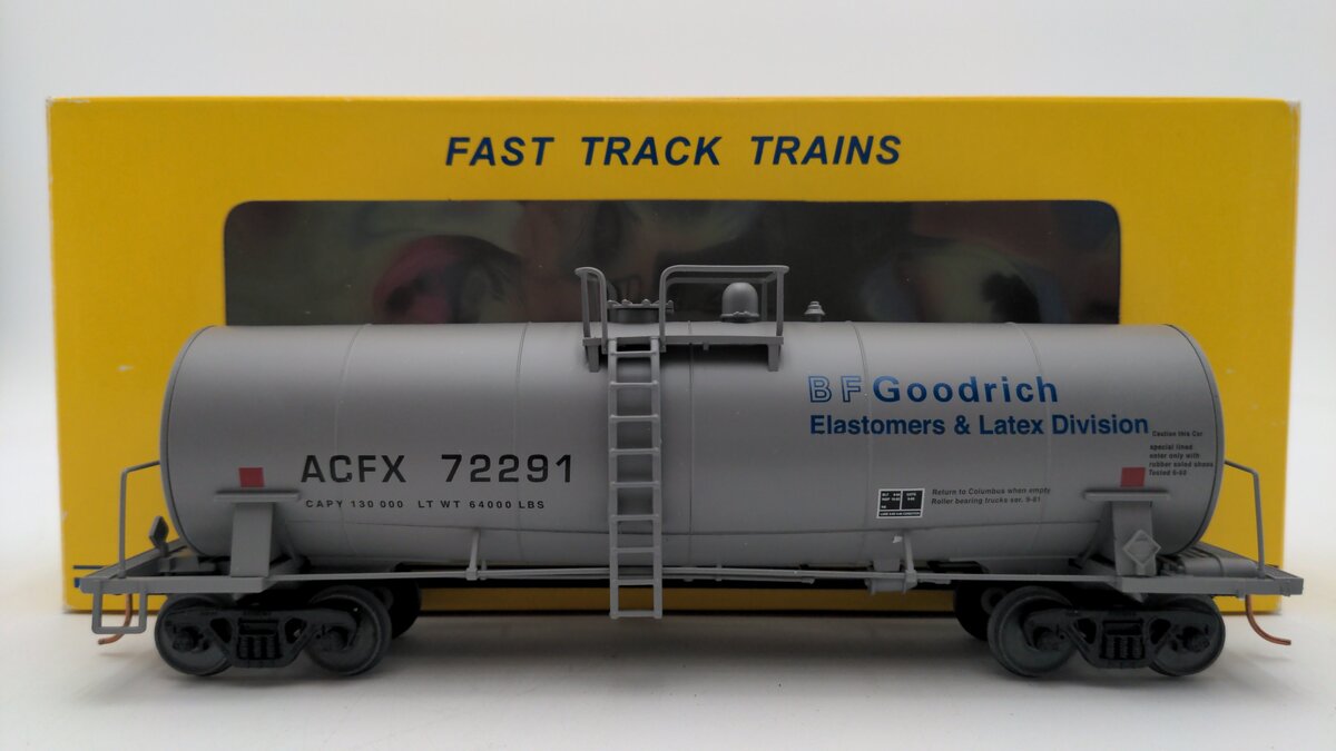 American Models 510-91 S Scale ACFX Single Dome Tank Car #72291 VG/Box