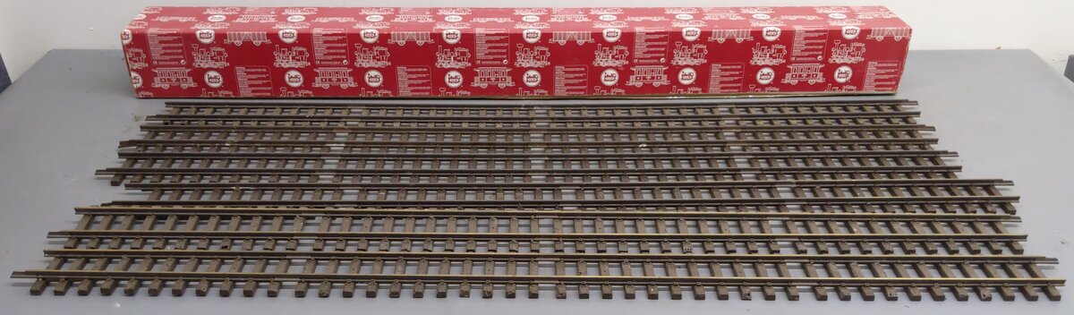 LGB 10610 G Gauge 48 Straight Track Box (Box of 6) VG/Box