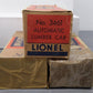 Lionel Vintage O Gauge Freight Cars: 2472, 6014, 2465, 3461, 6111 [5] VG