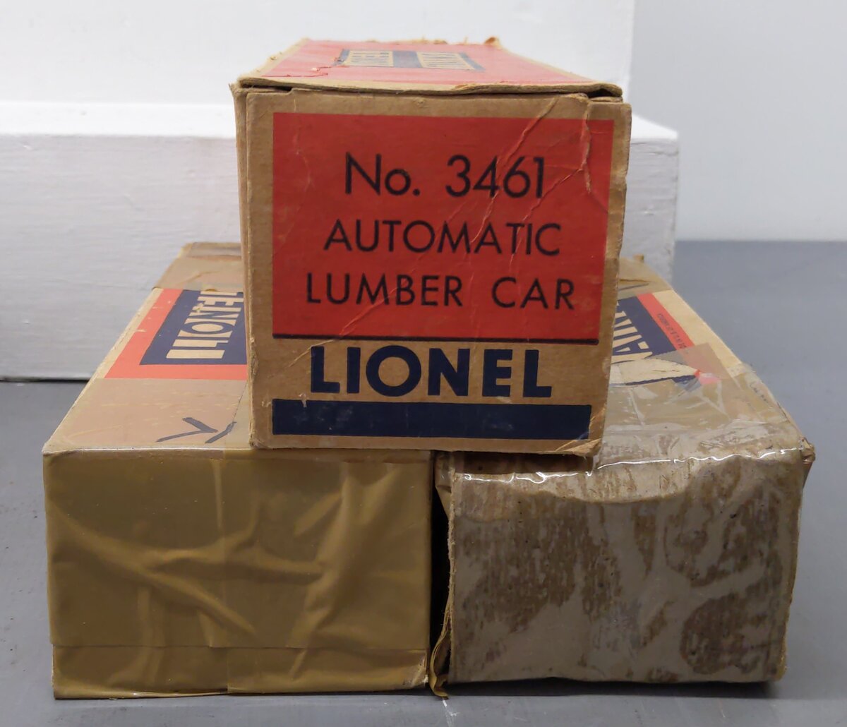 Lionel Vintage O Gauge Freight Cars: 2472, 6014, 2465, 3461, 6111 [5] VG