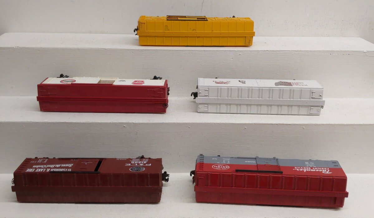 Lionel & Other Assorted O Gauge Boxcars [5] VG