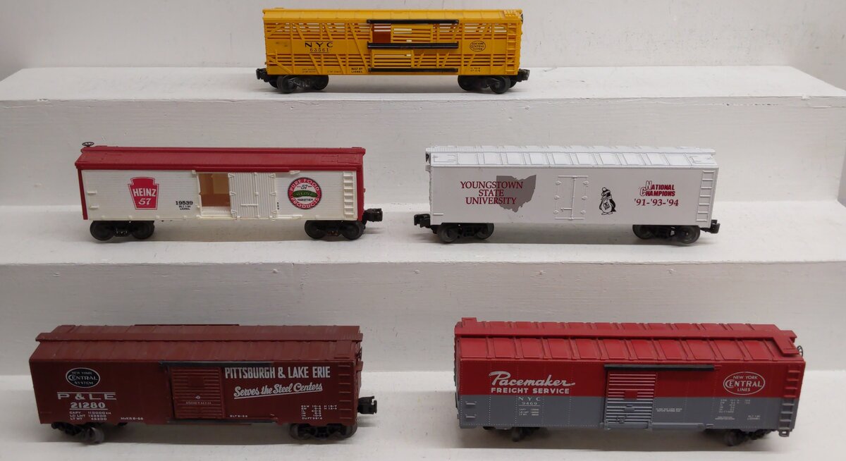 Lionel & Other Assorted O Gauge Boxcars [5] VG