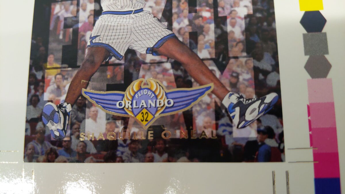 Upper Deck 1993-1994 Michael Jordan's Flight Team Uncut Sheet #2575/3000