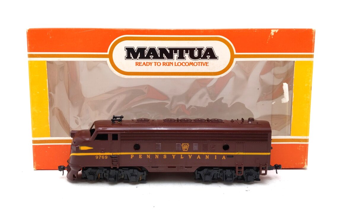 Mantua 402-20 HO Scale PRR F-7 Dummy Diesel Locomotive #9769 LN/Box
