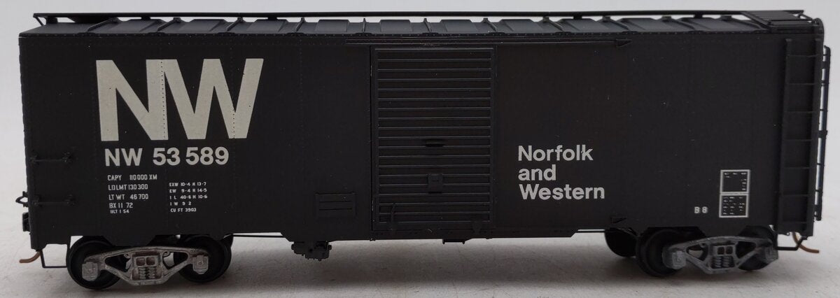Downs Model RR B-5419 S Gauge Norfolk & Western Boxcar #53589 EX/Box