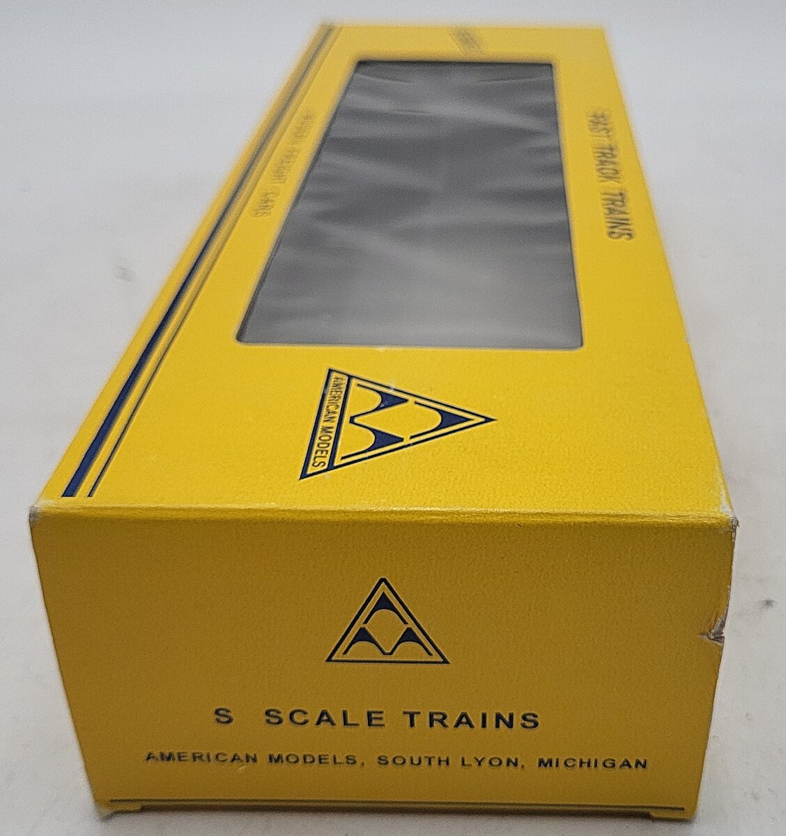 American Models 4418 S Scale (Hi-Rail) Union Pacific 52' Gondola #30925 VG/Box