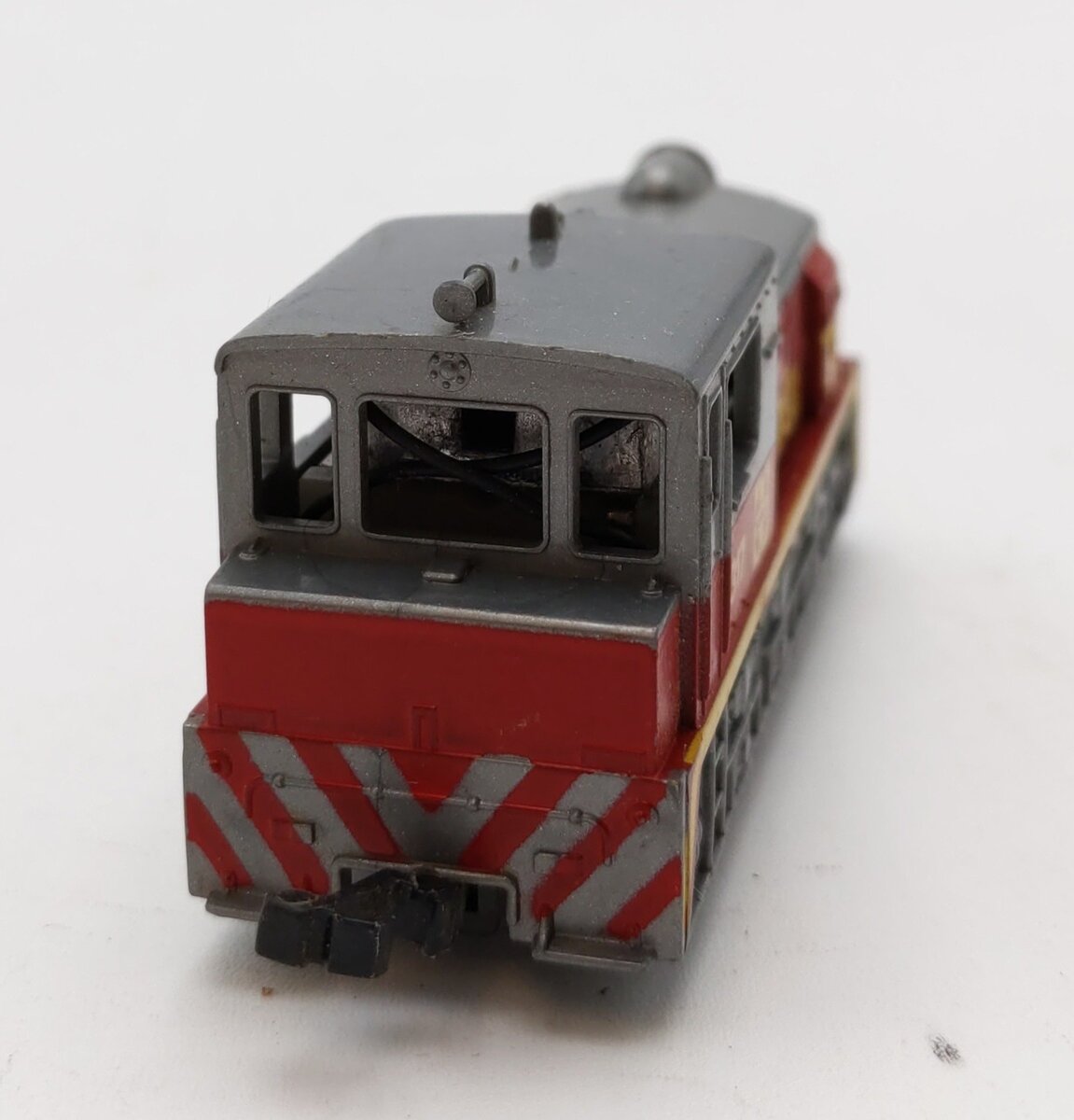 Aurora N Scale Santa Fe Plymouth WDT Locomotive #317 LN