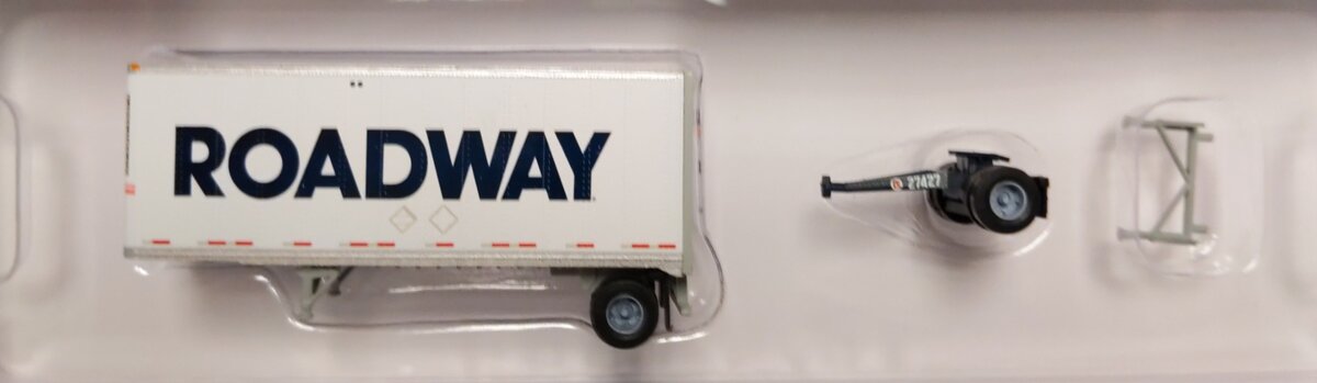 Trainworx Inc 42884-01 N LTL Trucks - Roadway Express 28' Pup Trailer #202625
