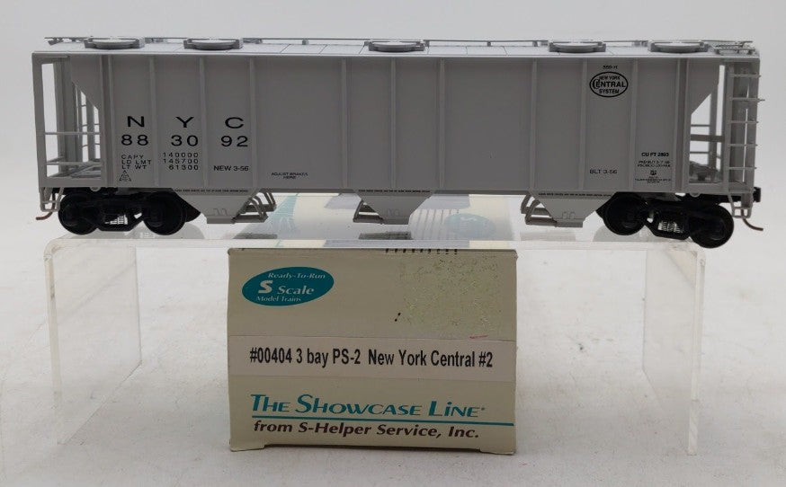 S-Helper 00404 S Scale NYC PS-2 3-Bay Hopper #883092 LN/Box