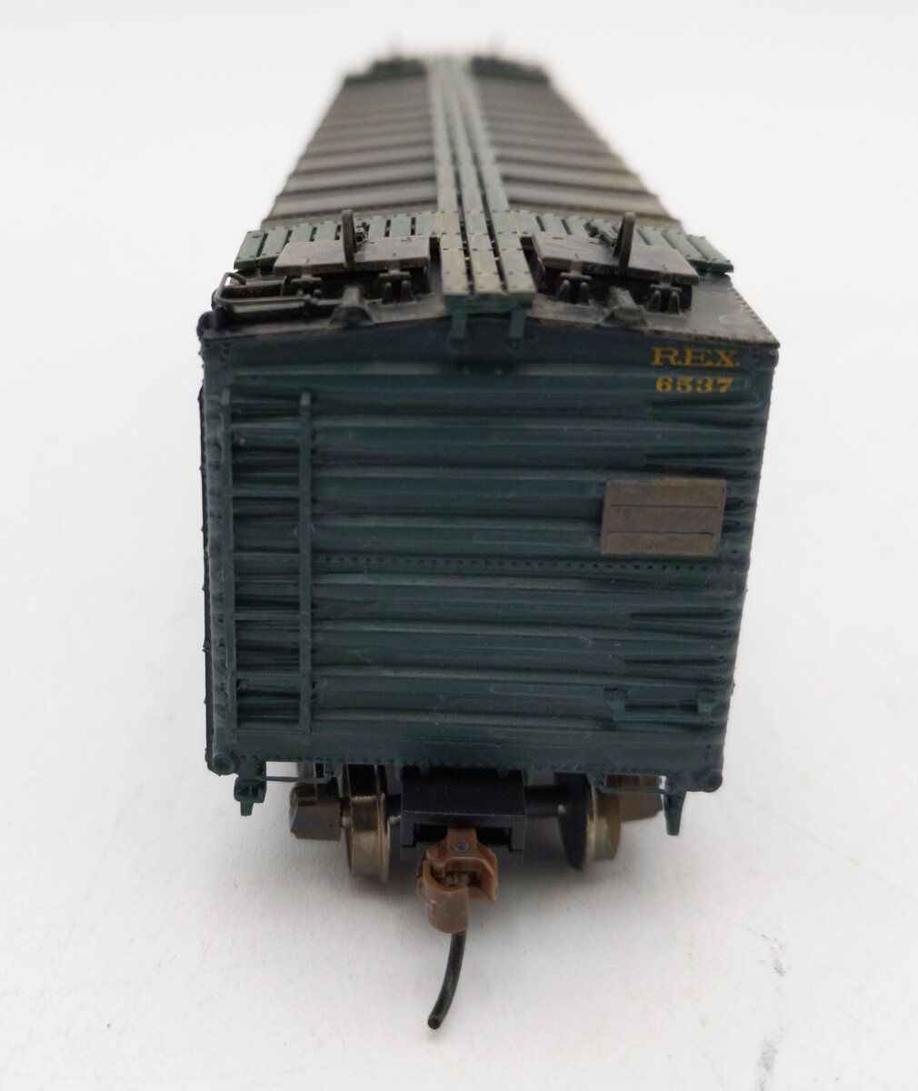 Athearn 97360 HO Railway Express Agency RTR 50' Ice Bunker Reefer #6537 Weatherd/Box