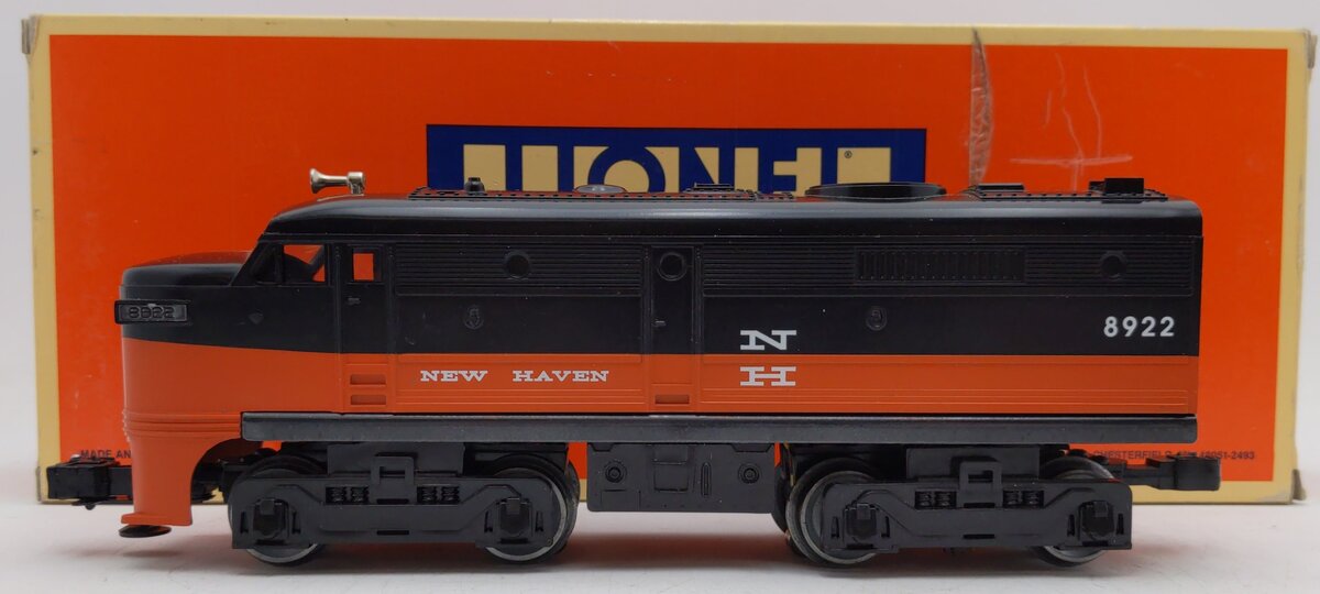 Lionel 6-18923 O New Haven Alco Dummy A Diesel Locomotive w/Horn #8923 EX/Box