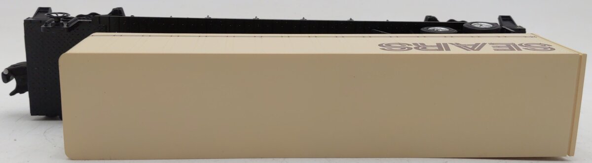 Lionel 6-19411 O Gauge Nickel Plate Road Flatcar w/Sears Trailer VG/Box