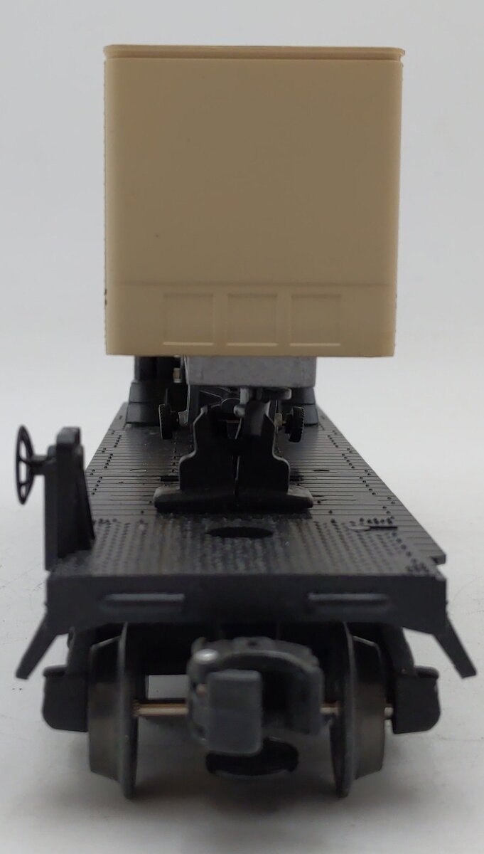 Lionel 6-19411 O Gauge Nickel Plate Road Flatcar w/Sears Trailer VG/Box