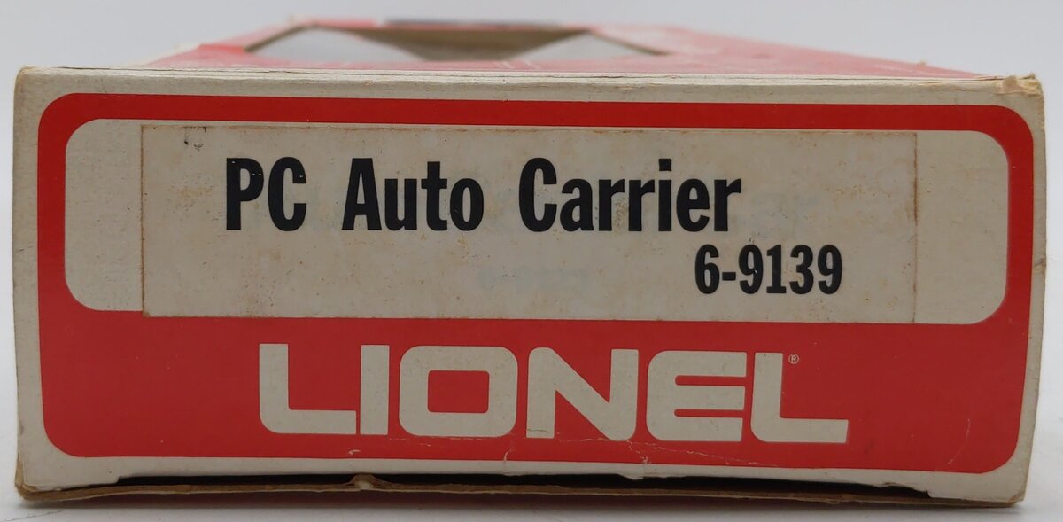 Lionel 6-9139 O Gauge Penn Central 3-Tier Auto Carrier Car EX/Box