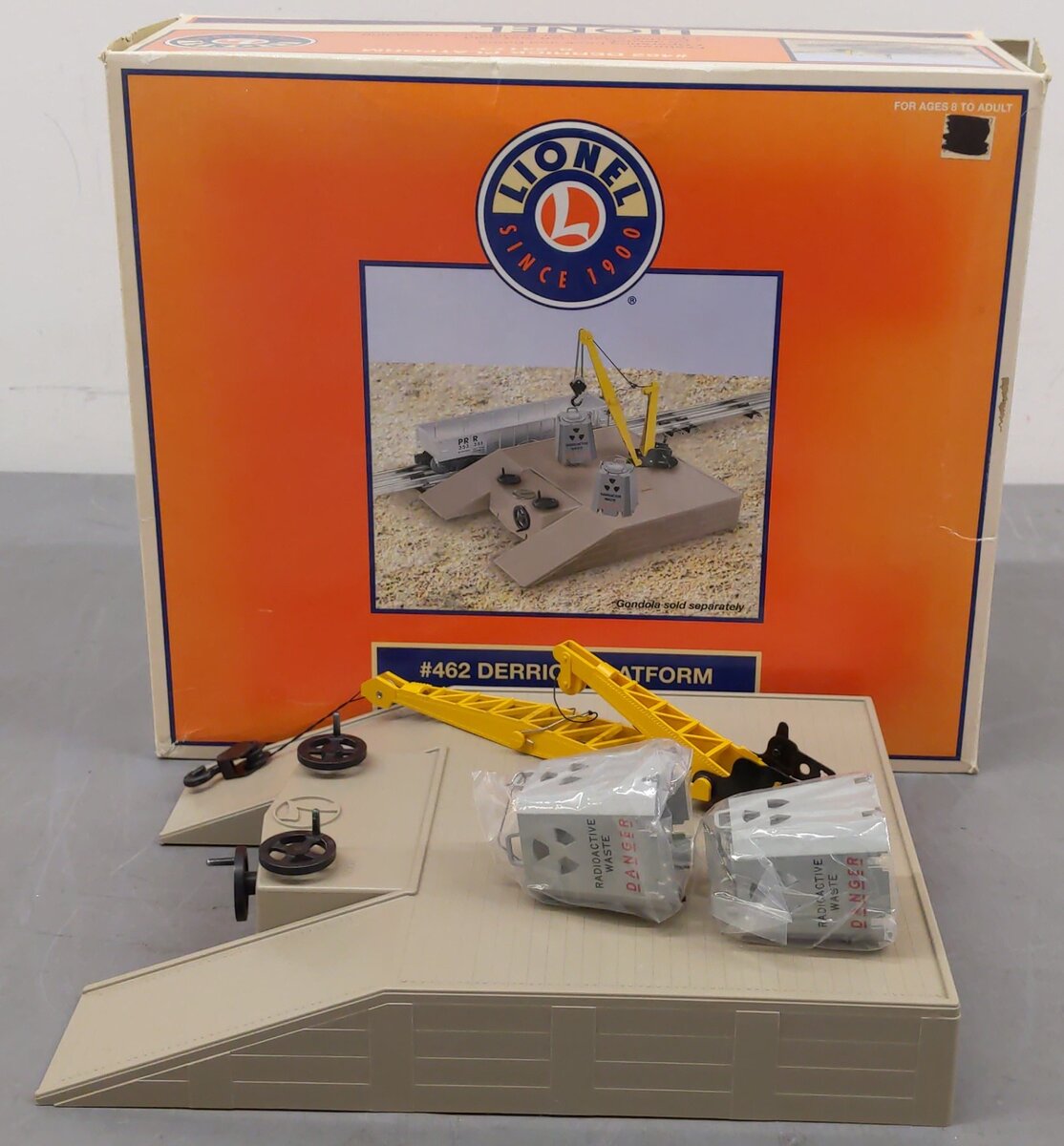Lionel 6-24173 O Gauge #462 Derrick Platform EX/Box