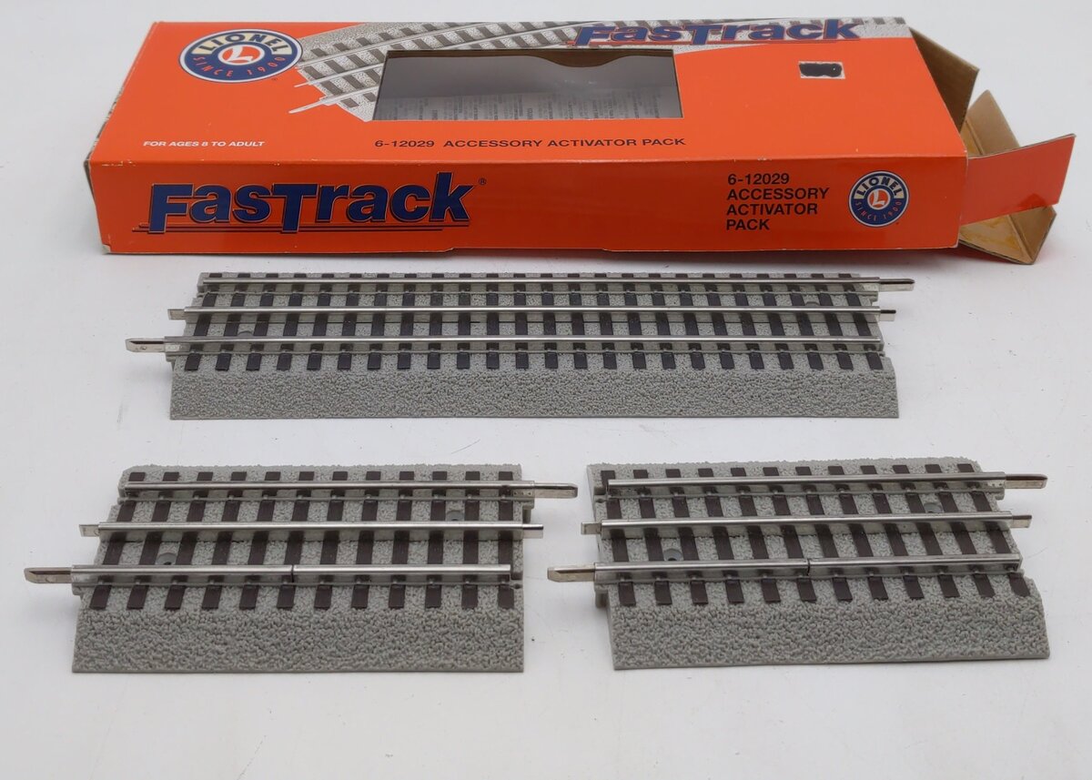Lionel 6-12029 O Gauge FasTrack Accessory Activator Pack VG/Box