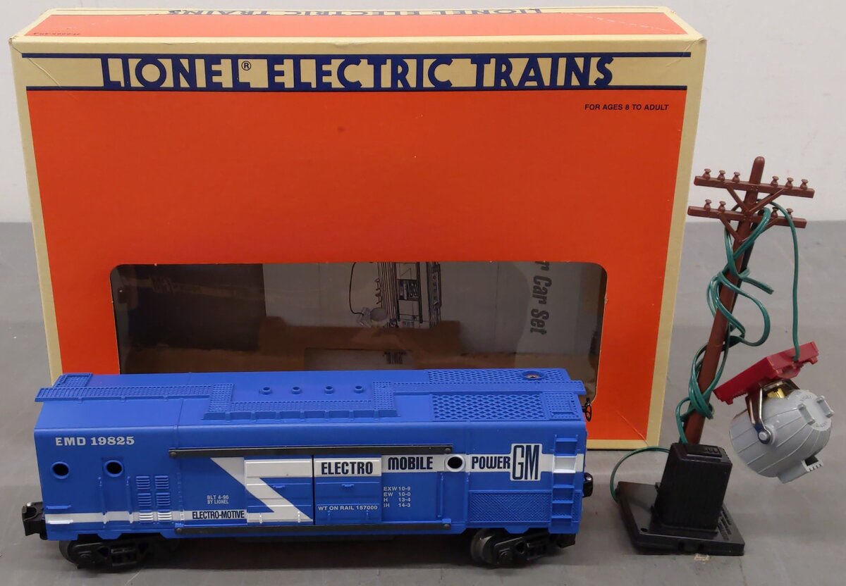 Lionel 6-19825 O Gauge EMD Electric Power Generator Car #19825 EX/Box
