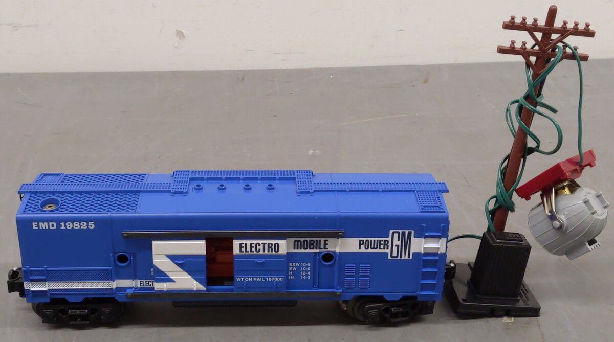 Lionel 6-19825 O Gauge EMD Electric Power Generator Car #19825 EX/Box