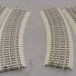 Lionel 6-12043 FasTrack O48 Curved Track [6] VG