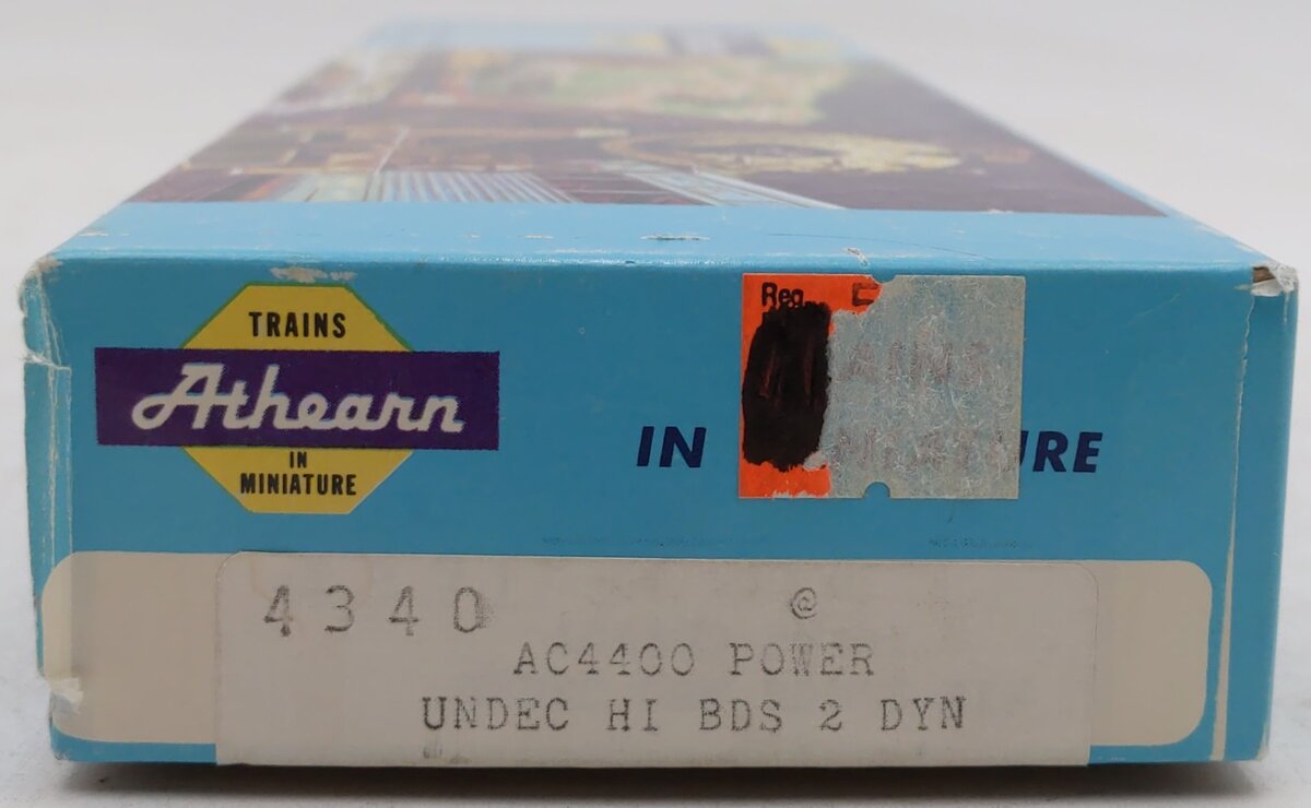 Athearn HO Scale 4340 Undecorated AC4400 Diesel Locomotive EX/Box