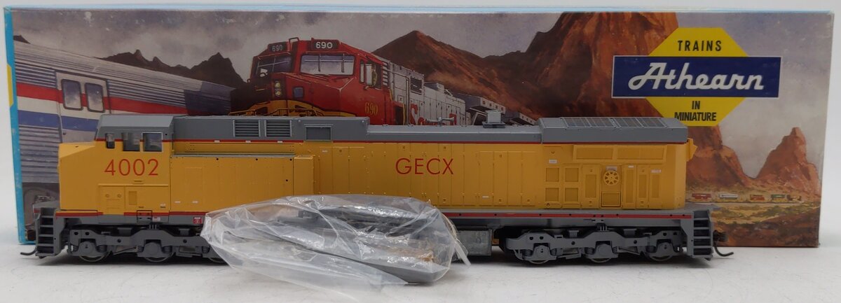 Athearn 4362 HO Scale GECX AC4400 Powered Diesel #4002 EX/Box