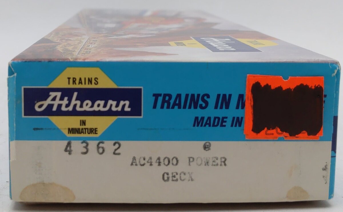 Athearn 4362 HO Scale GECX AC4400 Powered Diesel #4002 EX/Box
