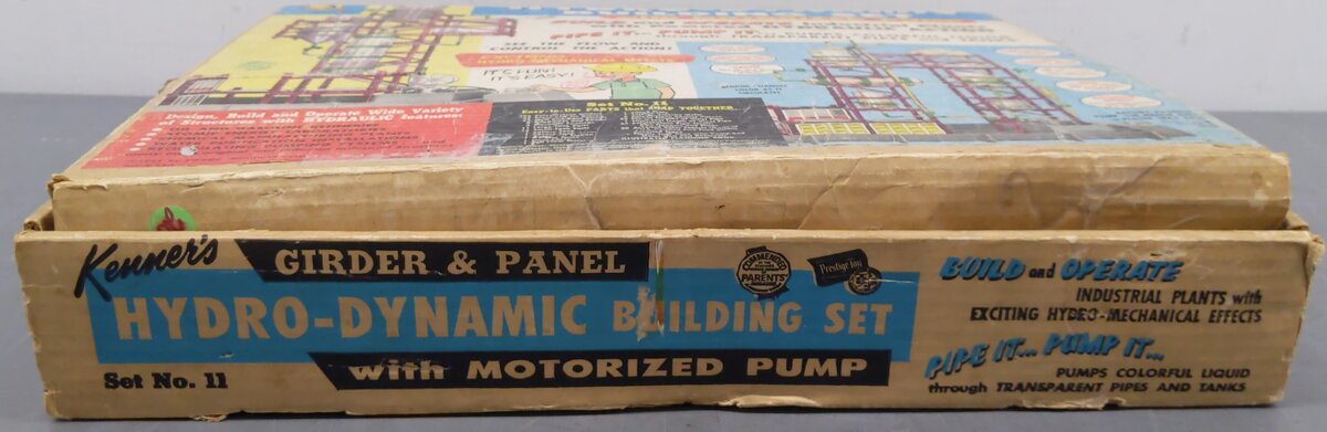 Kenner 11 Girder & Panel Hydor-Dynamic Building Set w/ Motorized Pump VG/Box