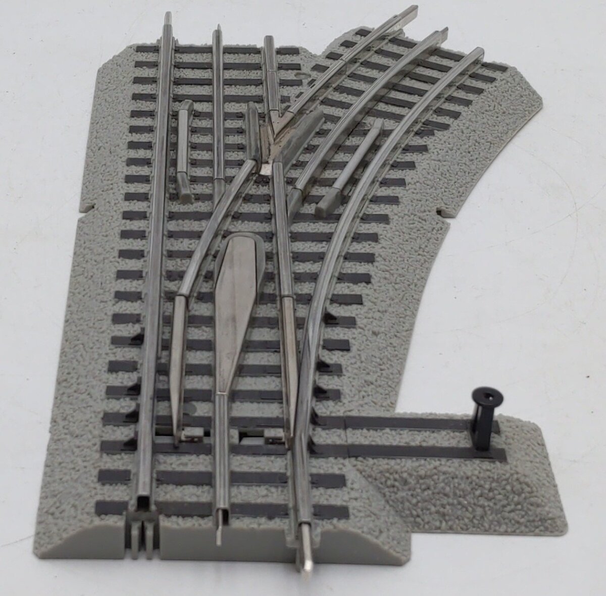 Lionel 6-12018 O O36 FasTrack Right Hand Manual Switch Turnout VG/Box