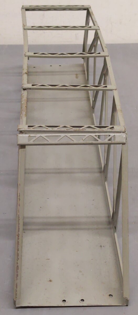 Lionel 317 Vintage O 24 Inch Gray Metal Trestle Bridge VG