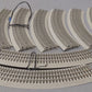 Lionel 6-12015 FasTrack O36 45-Degree Curved Track (9) VG