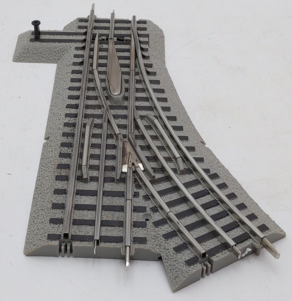 Lionel 6-12017 O36 FasTrack Left Hand Manual Switch Turnout VG/Box
