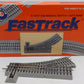 Lionel 6-12017 O36 FasTrack Left Hand Manual Switch Turnout VG/Box