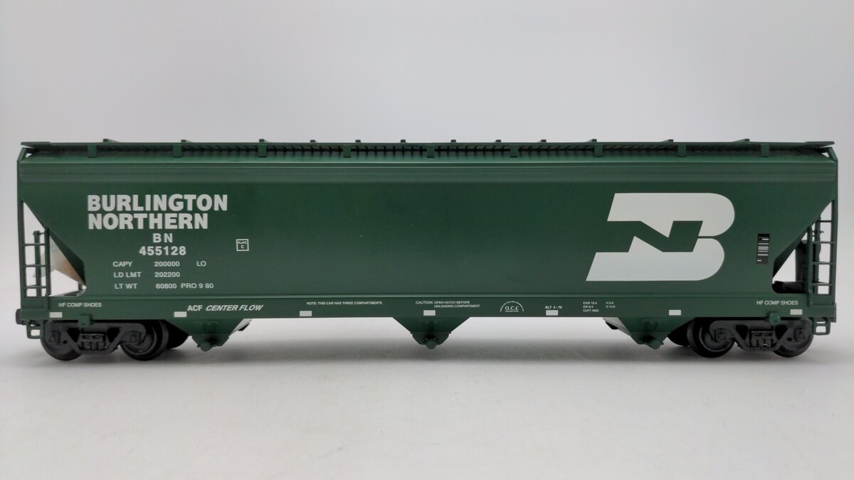 K-Line K6243-1151 BN 3 Bay Center Flow Modern Hopper Car EX/Box