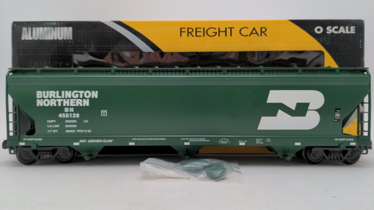 K-Line K6243-1151 BN 3 Bay Center Flow Modern Hopper Car EX/Box