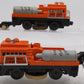 Lionel 3927 Vintage O Gauge Postwar Motorized Track Cleaner Cars [2] VG