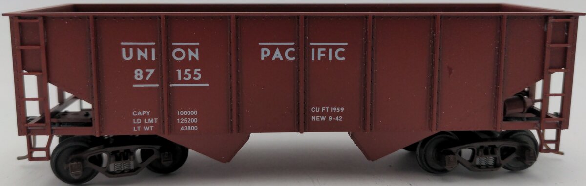 American Models S Scale Union Pacific Hopper Car #87155 EX