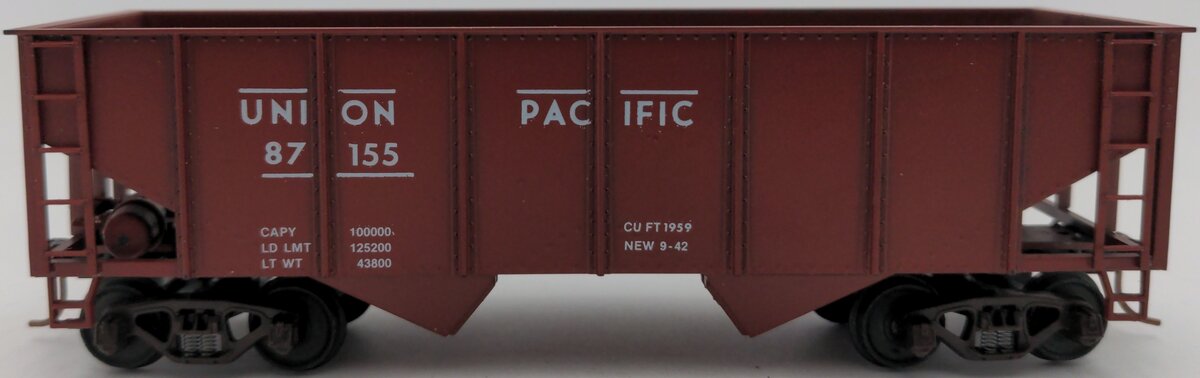 American Models S Scale Union Pacific Hopper Car #87155 EX