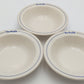 Syracuse China Rio Grande Prospector Pattern 6-3/8" Diameter Bowls (Set of 3) EX