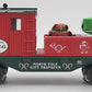 Lionel 6-36529 O Gauge North Pole Central Work Caboose w/Presents EX